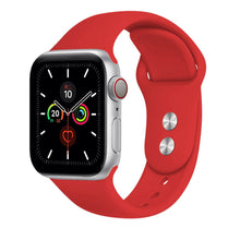 Load image into Gallery viewer, Silicone Watch Band  RED
