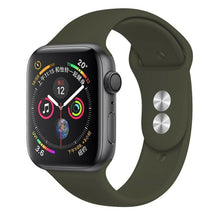 Load image into Gallery viewer, Silicone Watch Band  PICKLE GREEN
