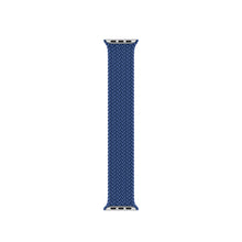 Load image into Gallery viewer, Braided Solo Loop Watch Band ATLANTIC BLUE
