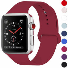 Load image into Gallery viewer, Silicone Watch Band  POMEGRENATE

