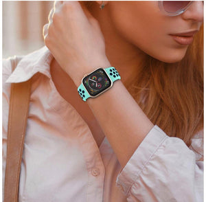 Breathable Watch Band GREEN & BLUE