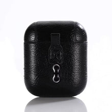 Load image into Gallery viewer, Business Leather Case for AirPods BLACK
