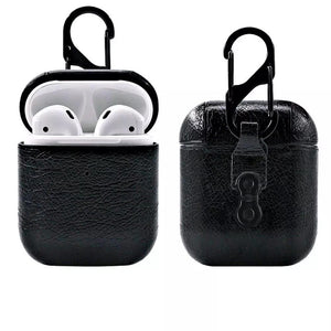 Business Leather Case for AirPods BLACK