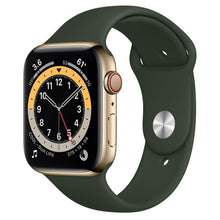 Load image into Gallery viewer, Silicone Watch Band  PICKLE GREEN
