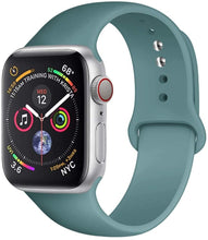 Load image into Gallery viewer, Silicone Watch Band PINE GREEN

